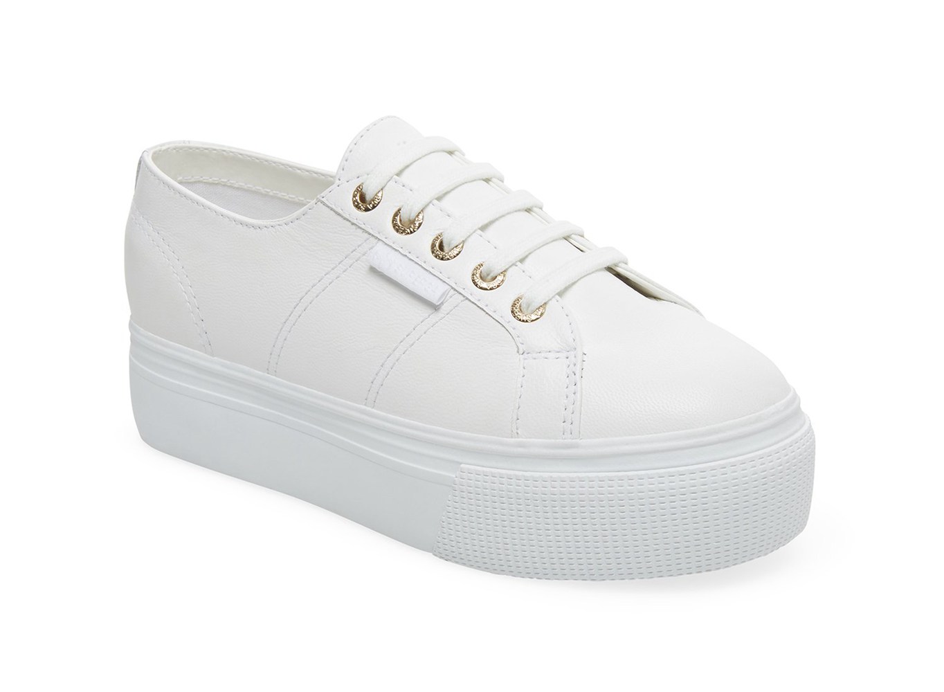 Superga Espadrille Womens - 2790 Nappaleaw Leather - White - YEPNO6430